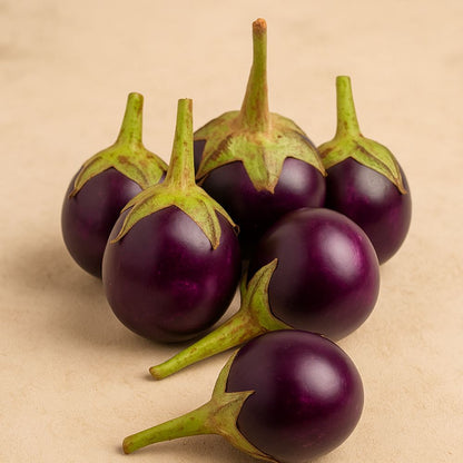Round Purple Brinjal (Ringda)